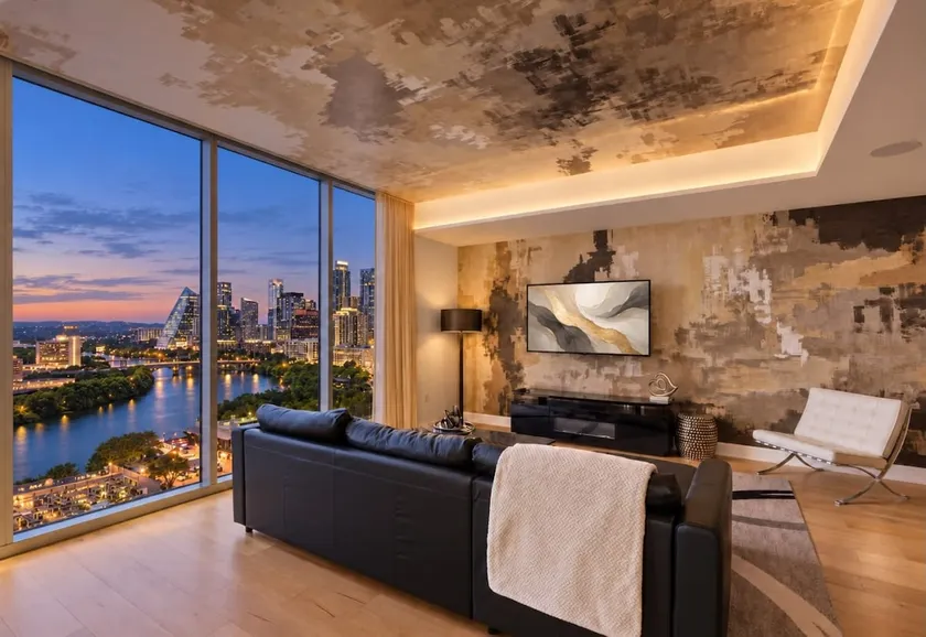 2BD Luxury Condo | Water Views | Pool | Rainey St - Image 1