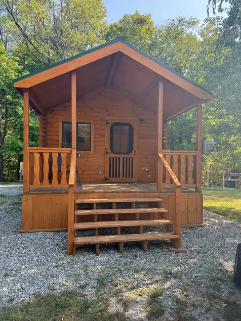 Deluxe Cabin #3 at Ames Brook Campground - Image 1