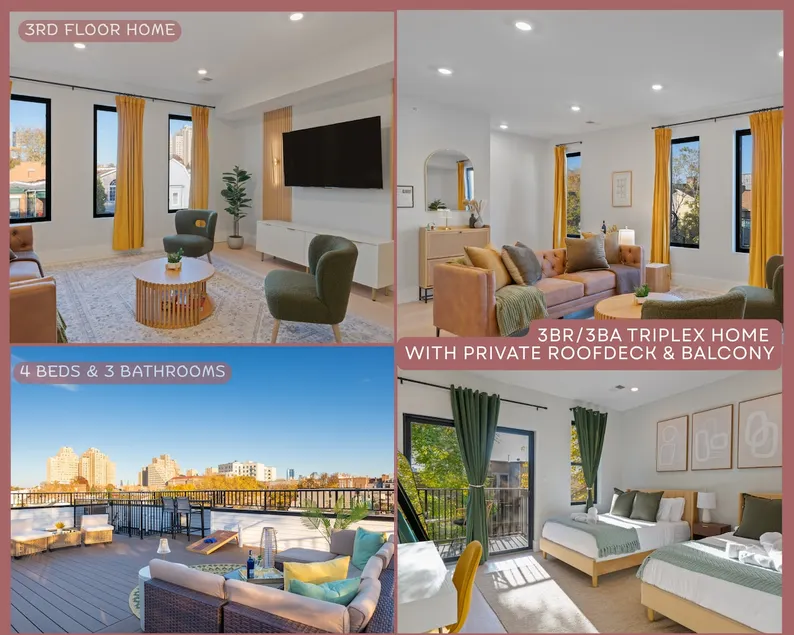 3BR+3BA Home+Roofdeck! Commute to NYC+Metlife - Image 1