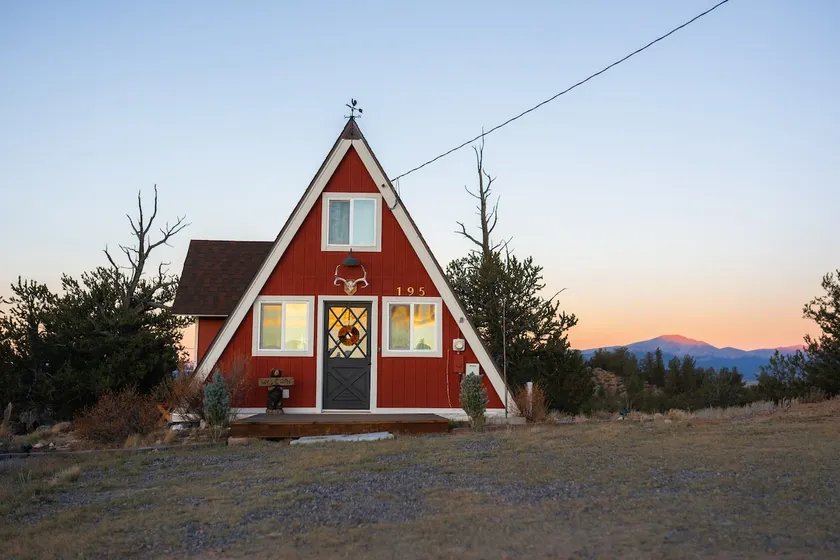 Retro A-Frame Cabin | Secluded Mountain Escape - Image 1