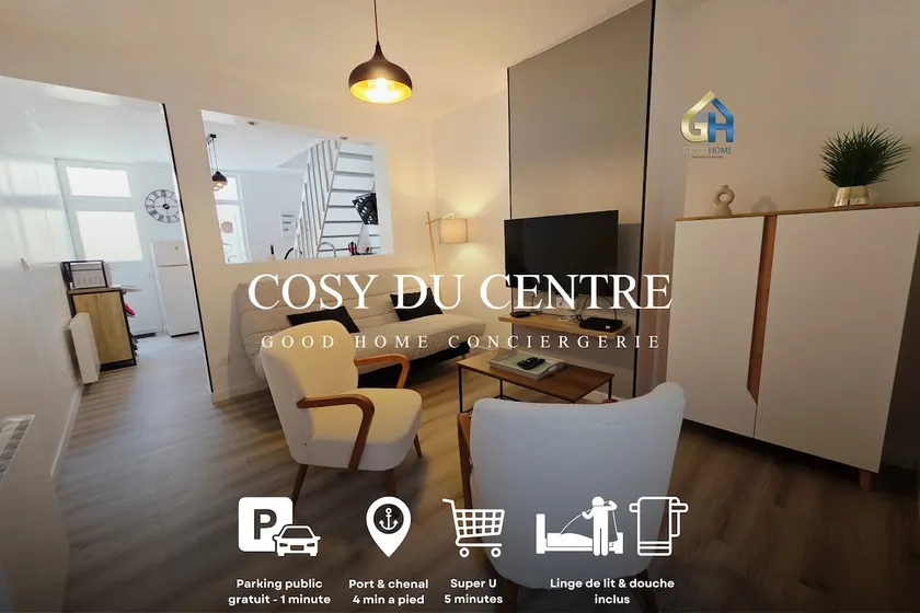 *Le Cosy du Centre* Close to the beach and Port - Image 1