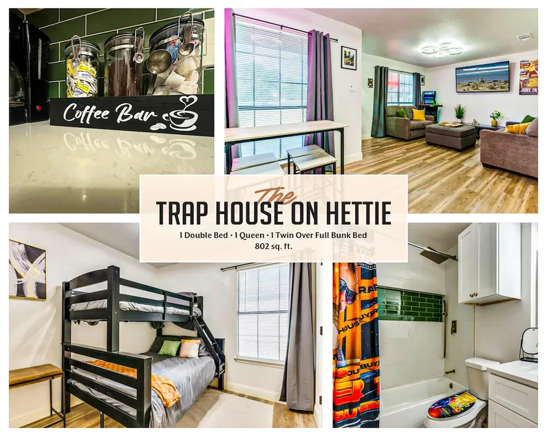 The Trap House on Hettie Downtown Denton w/ Fiber - Image 1