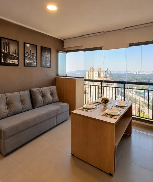 Modern apartment 7 km from the Airport/GRU with air conditioning and Wi-Fi - Image 1