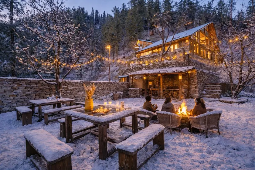 Serene Heights: Luxury Villa W/ Cottages & Sauna - Image 1