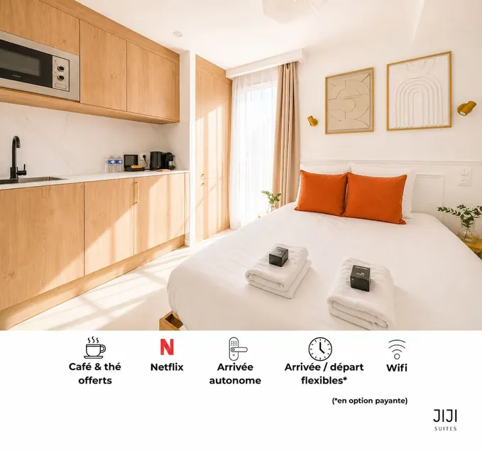 JIJI Suites • Suite Élégance • Sénart-en-Bieuvre - Image 1