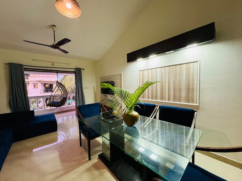 2BHK Pool View Apartment | Near Baga & Anjuna - Image 1