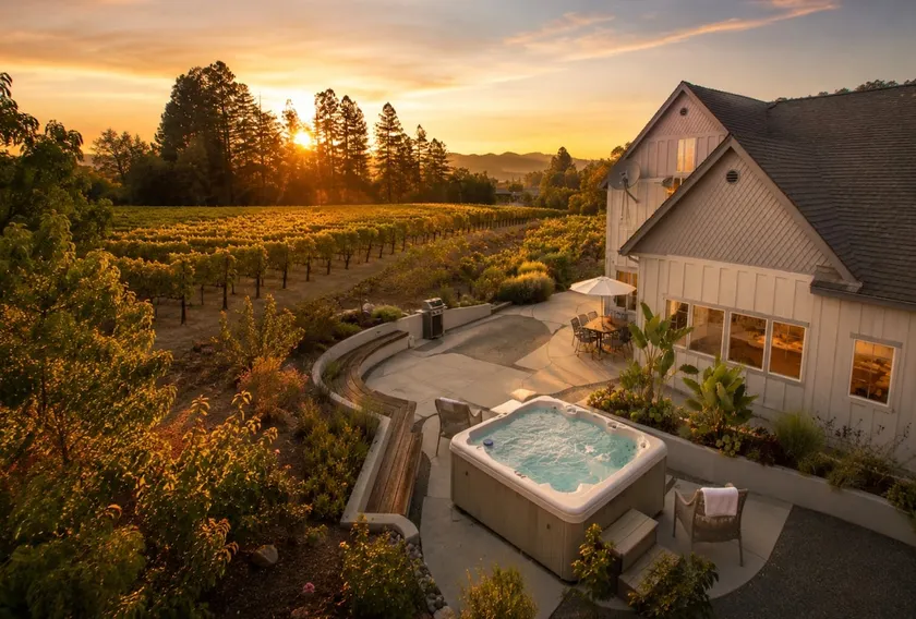 Luxury Vineyard Estate | Hot Tub & Views - Image 1