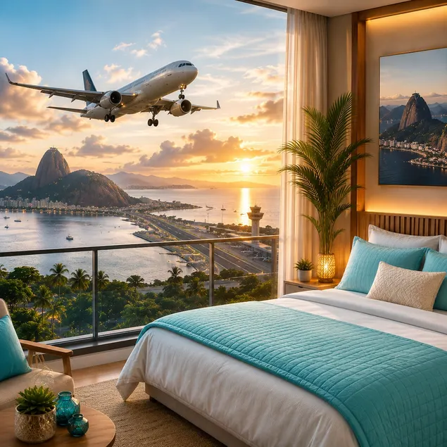 Apartment 10 minutes from Galeão International Airport - Image 1
