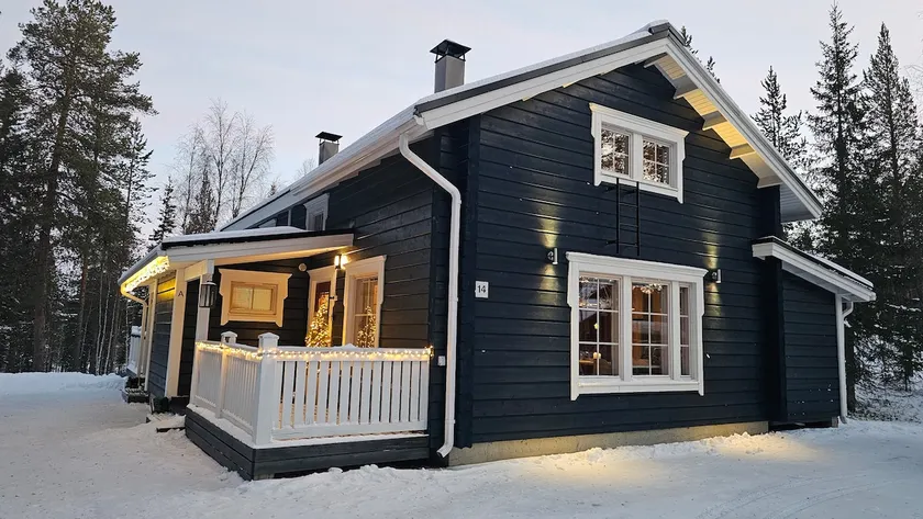 Arctic Hideaway Levi 10 people, sauna, hot tub, ski bus - Image 1