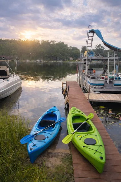 Lake Cabin w/ Dock + Kayaks Near Ann Arbor - Image 1