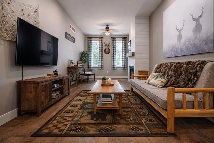 Rustic Lodge • Walk to Bars • Fast WiFi • Laundry - Image 1