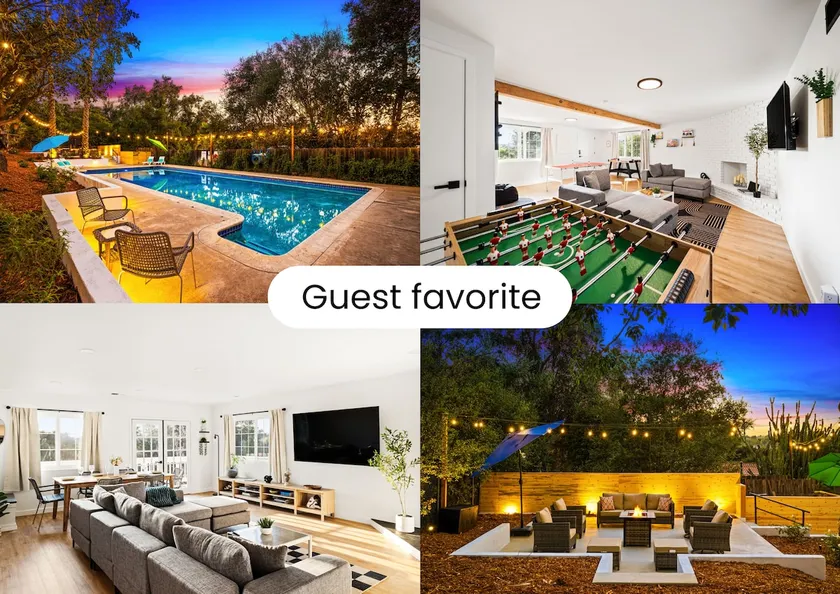 Spacious Pool House Retreat- Game Room - Sleeps 20 - Image 1