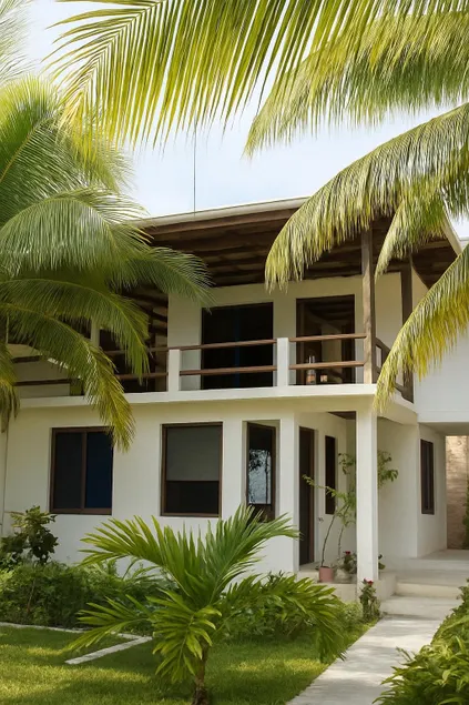 Casa Luna - beachfront house with kayaks and campfire - Image 1