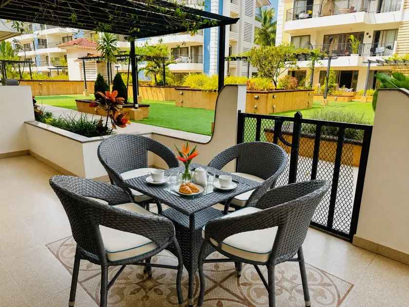 Faodail 13 | Direct Garden-Access 1BHK in Baga - Image 1