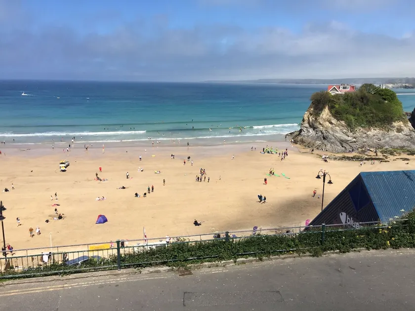 Onshore at Towan Beach Newquay - Image 1