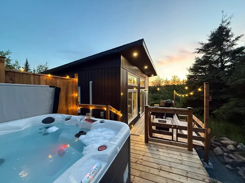 Private Forest Cabin w/ Hot Tub & Fire Table - Image 1