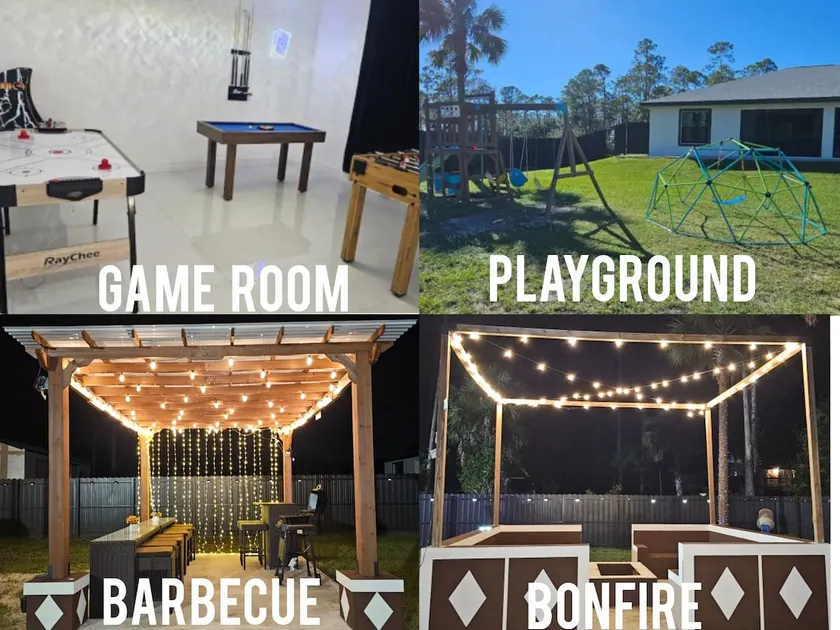 game room , outdoor fire pit , and playground. - Image 1