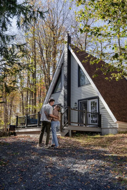 Cozy A-Frame firepit, grill, pool, lake, amenities - Image 1