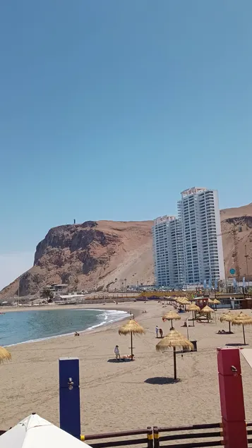 In front of the best beach in Arica - Image 1