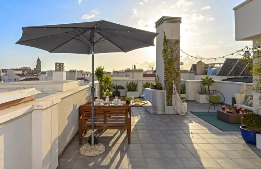 Penthouse+2 Private terraces+Free parking & Pool - Image 1