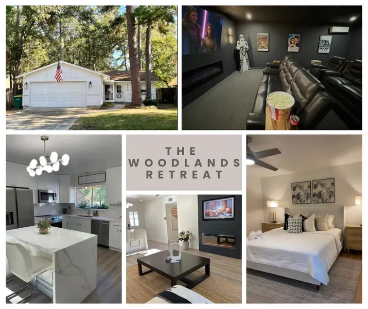 The Woodlands Retreat Getaway & Theater Luxury - Image 1