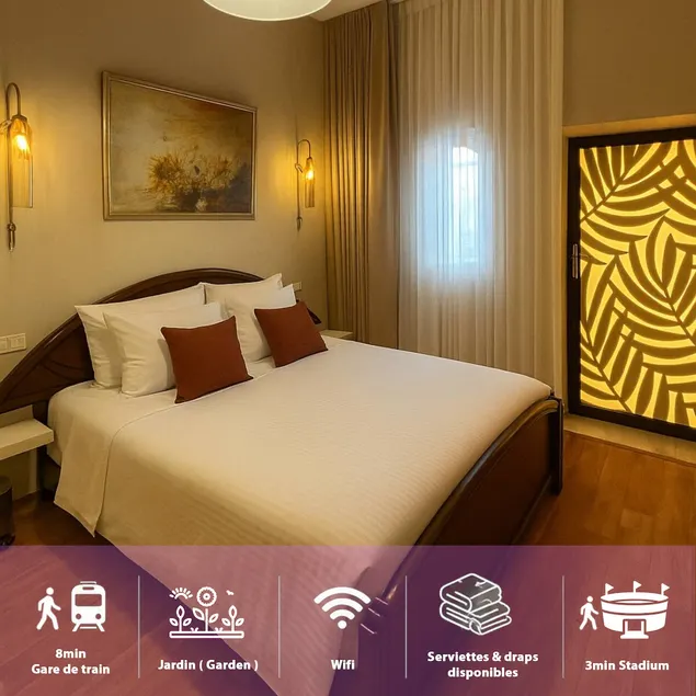 Garden Studio / 4-Min Walk to Hay Riad Station / 5-Min to the Stadium - Image 1
