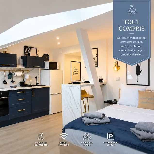 Le Bleu Chic • Contemporary & Close to the Sea - Image 1