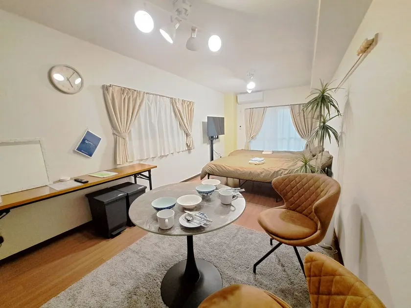 [Long-term discount available] 2 minutes from Koyama station/2 beds/2 futons/supermarket nearby/kitchen/quiet space - Image 1