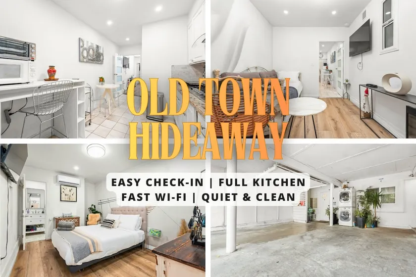 Close to Old Town, Updated w/ Parking + Workspace! - Image 1