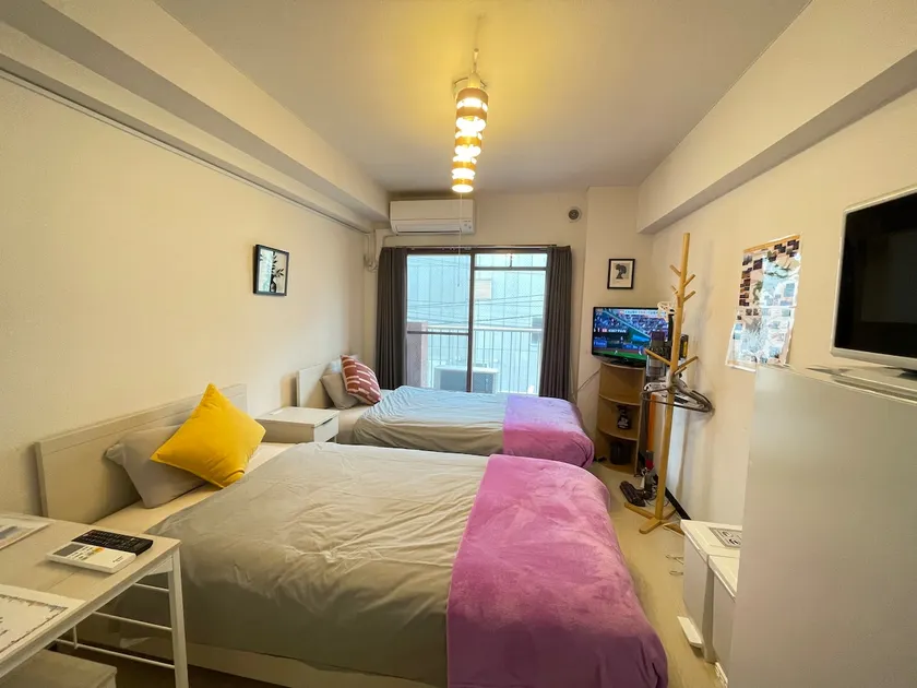 About 10 minutes by subway from central Sapporo, with air conditioning, free WiFi, self check-in, and an elevator. - Image 1