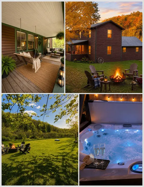 4BR Farmhouse HotTub/Firepit/Creek 5min NRG Bridge - Image 1