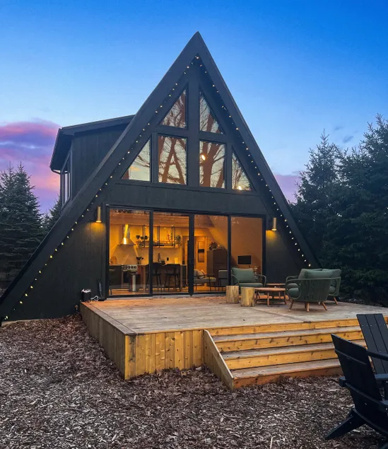 Romantic A-Frame Escape | Pond + Firepit - Image 1