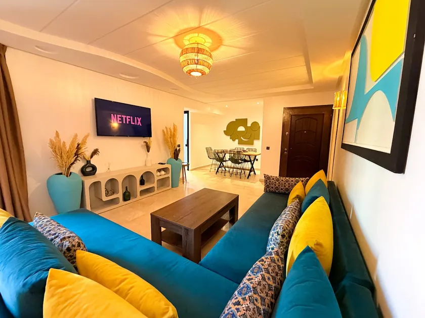 Charming Two-Bedroom Apartment in Gueliz,Marrakesh - Image 1