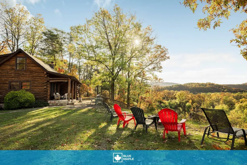 Log cabin w/river access & fireplace - Image 1