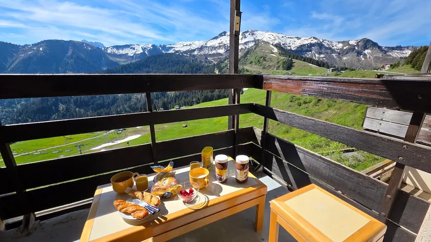 Studio Vue Montagne, Skis aux pieds, Garage inclus - Image 1
