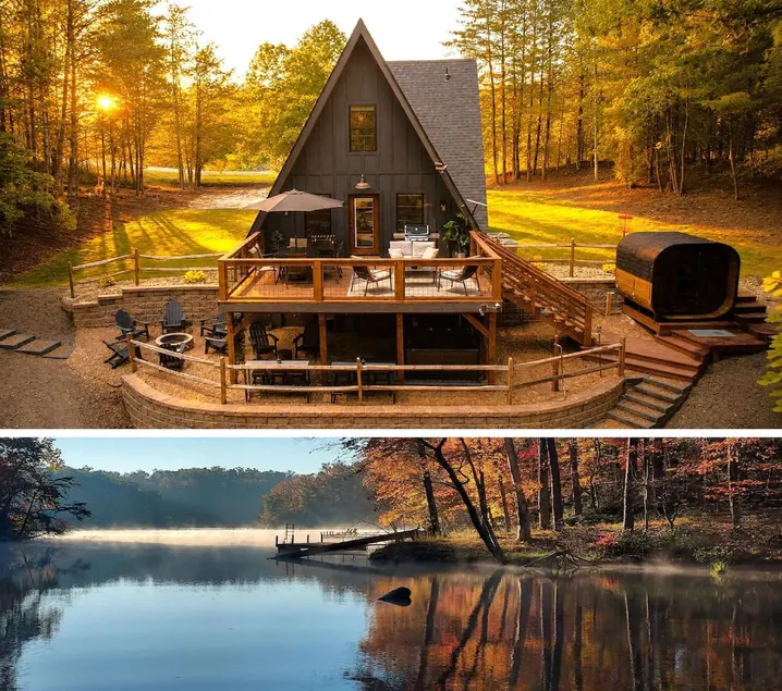 Lakefront•Sauna•Private Dock•Kayaks•HotTub•FirePit - Image 1
