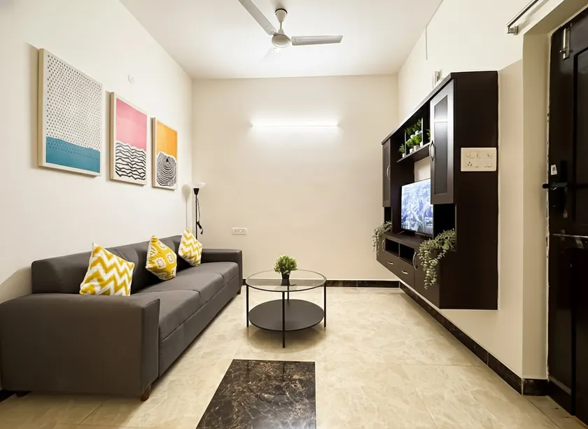 Modena: 1BHK with Balcony by Financial District - Image 1