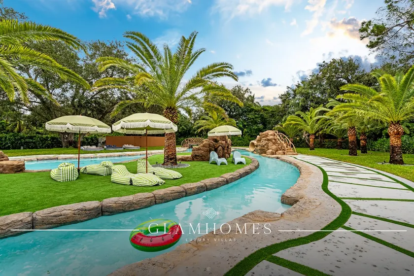 One & Only Lazy River Pool ft Water Slide & Cinema - Image 1