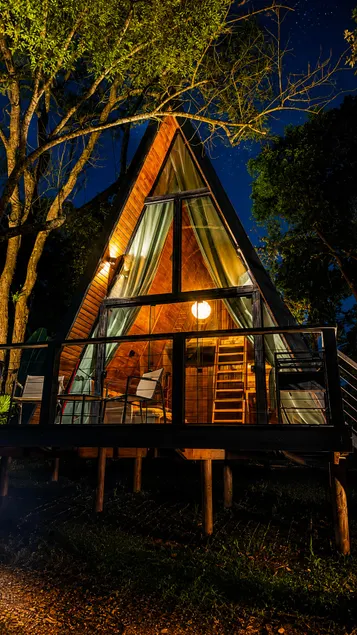 Pura Vida Jacuzzi Cabin, Fireplace & Haras - Image 1