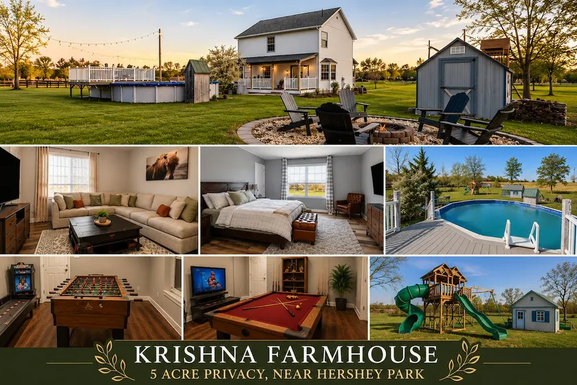 Family Escape w/ Pool & Play Area Near Hershey, PA - Image 1