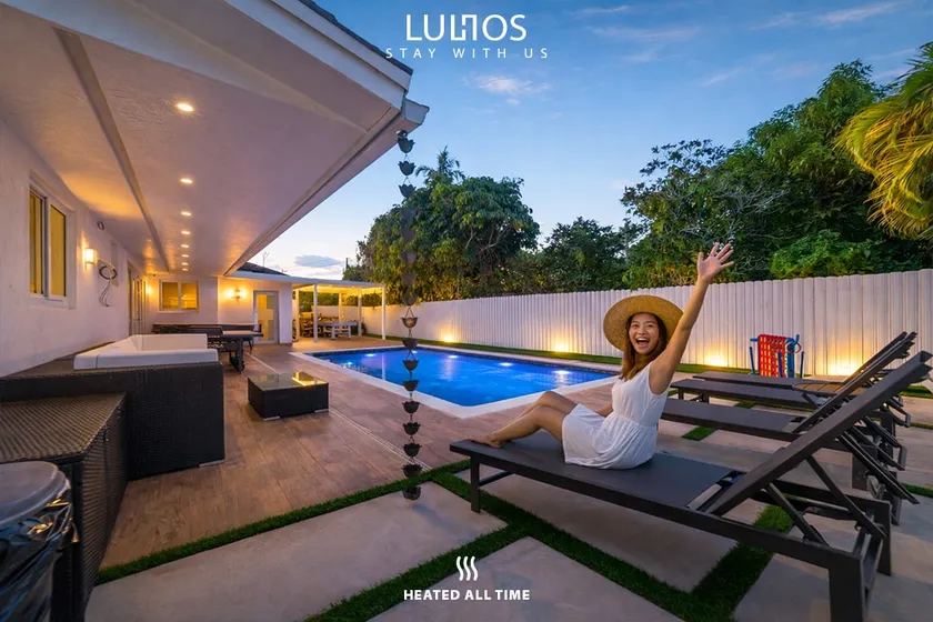 Modern 4BR Home • Private Apt, Heated Pool & BBQ - Image 1