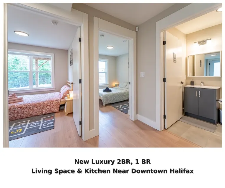 New Luxury 2BR, 1 BR, Living & Kitchen in Halifax - Image 1