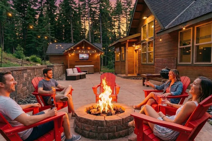 Hot Tub, Firepit, King Beds and Video Games - Image 1