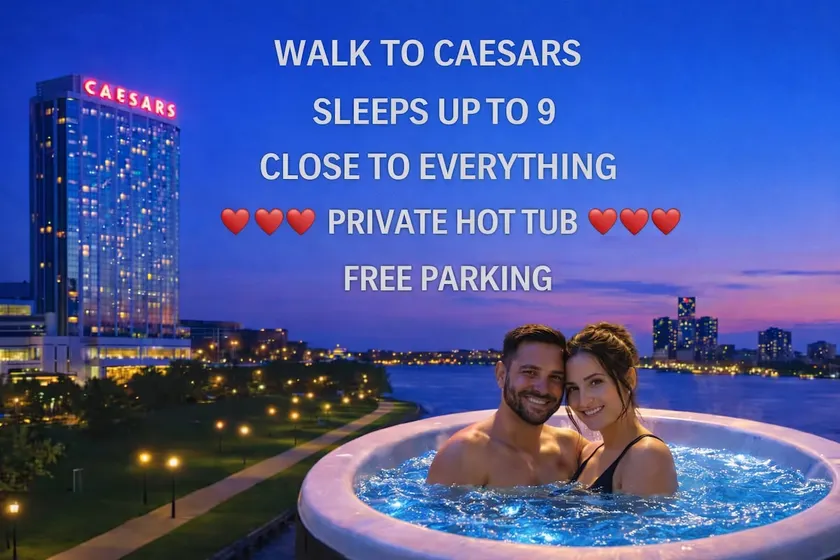 Walk to Caesars Windsor Sleeps 9 Hot Tub 1 Parking - Image 1