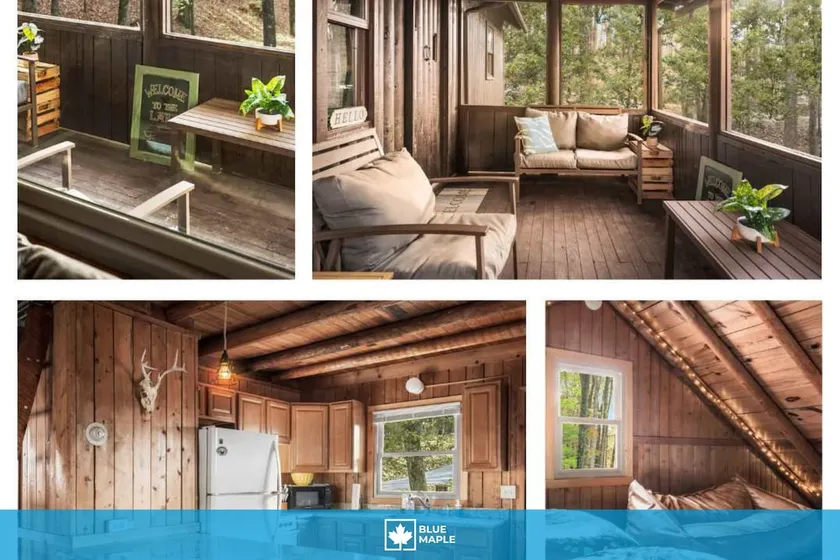 Cozy w Fire Pit Grill Deck Screened Porch WiFi - Image 1