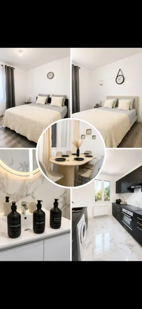 Modern apartment 5 min from Chartres Free parking - Image 1