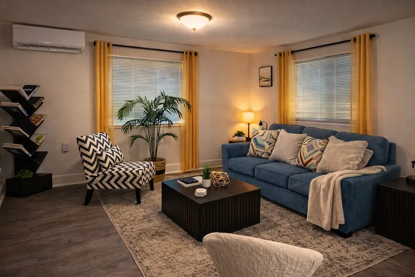 King Suite and Sofa Bed Fast WI-FI Easy DC Access - Image 1