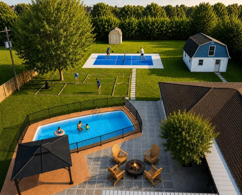 Grand Retreat: 7 BR, pickleball, mini-golf, pool - Image 1
