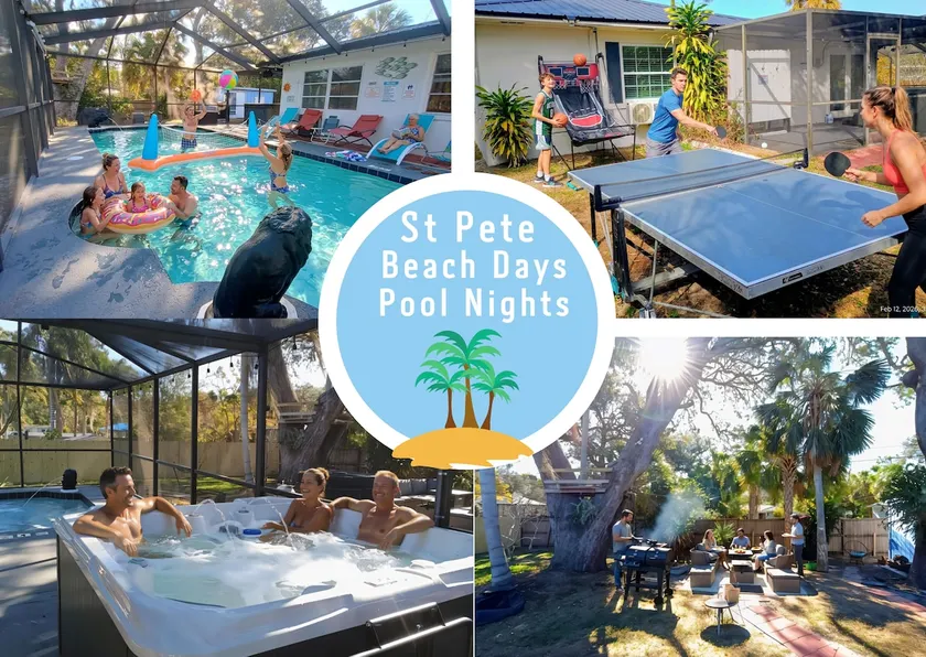 Sleeps 12 Heated Pool+Hot Tub | Pets | 5 min Beach - Image 1