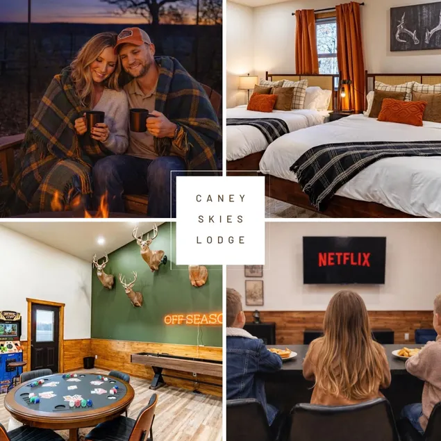 Hunting Lodge•Game room•Hot Tub•Fire-pit•Hunting - Image 1